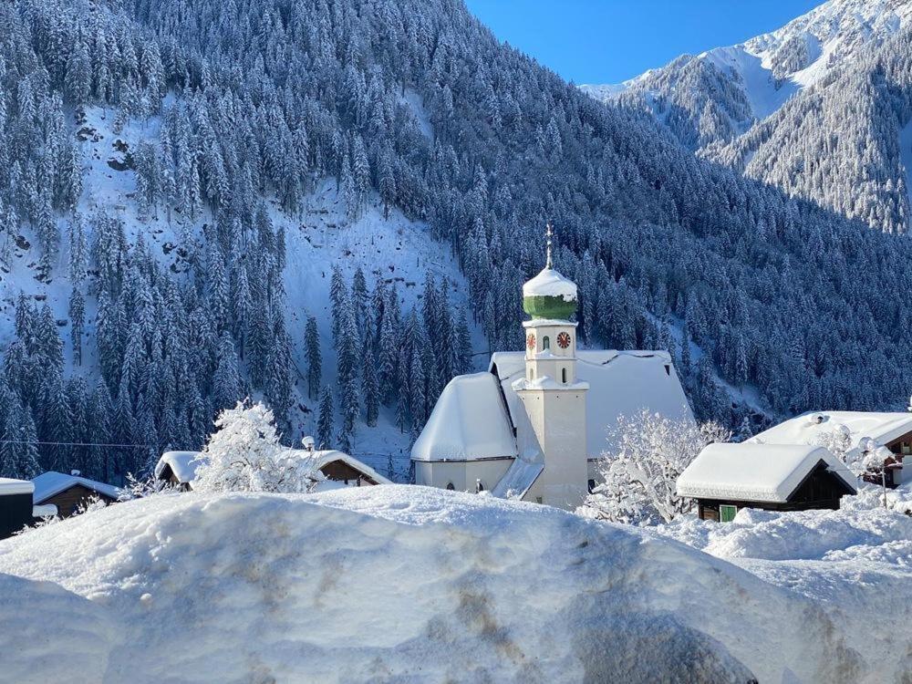 Apartmán Haus Albuin Sankt Gallenkirch Exteriér fotografie