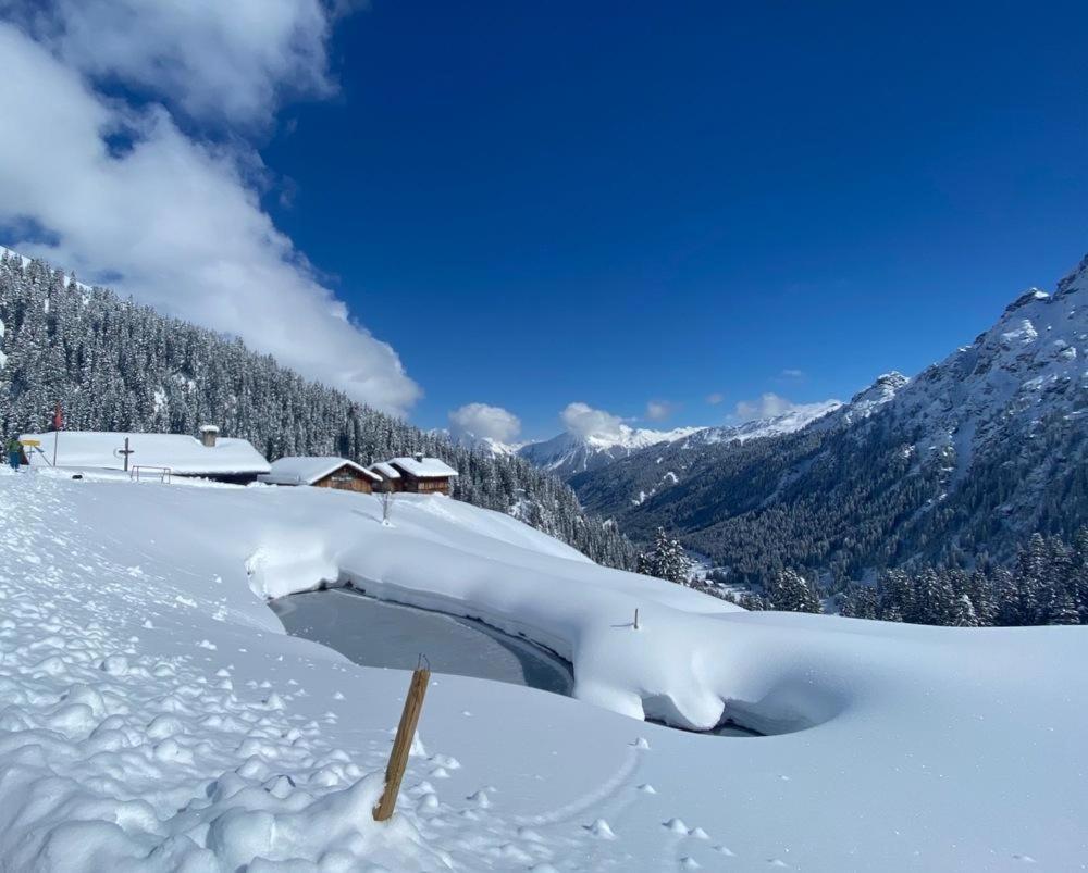 Apartmán Haus Albuin Sankt Gallenkirch Exteriér fotografie
